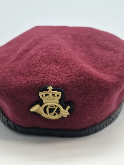 Original tidlig baret fra det danske Jægerkorps