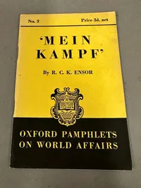 Engelsk samtidig bog om Mein Kampf