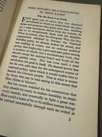 Engelsk samtidig bog om Mein Kampf