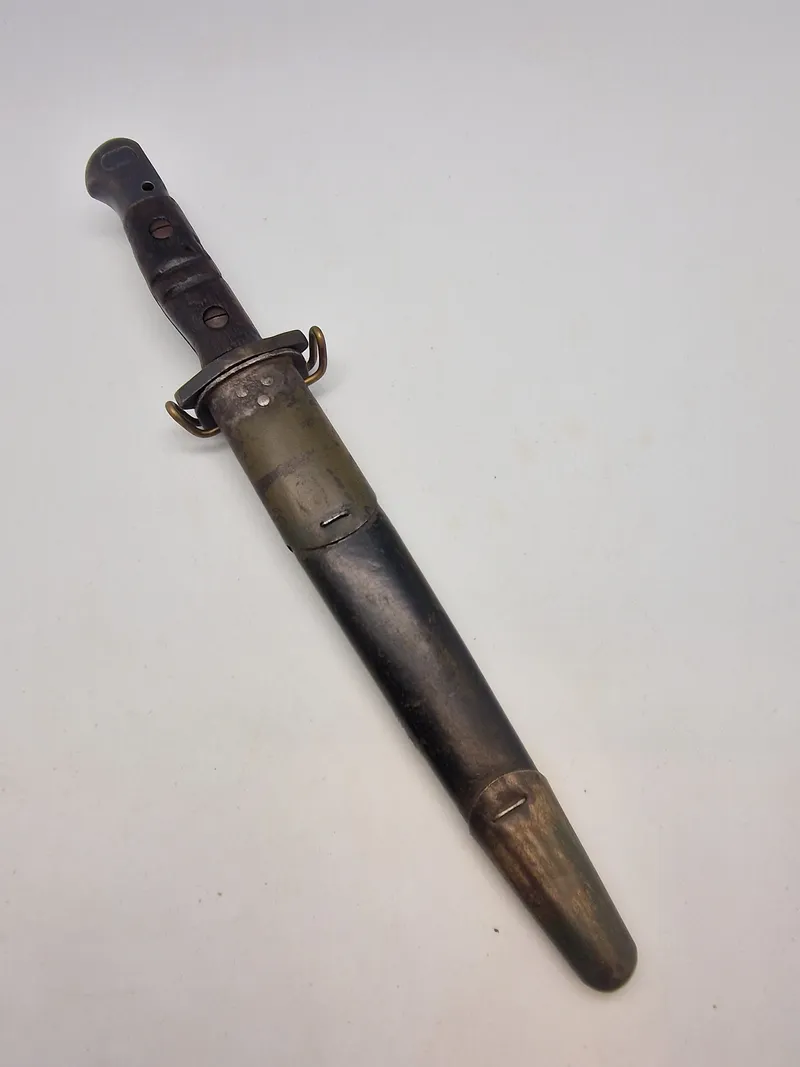 Original model 1917 bajonet - nedkortet