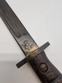 Original model 1917 bajonet - nedkortet