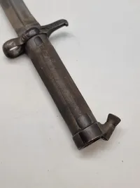 Original svensk M/96 bajonet brugt i den Danske brigade i Sverige