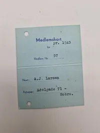 Original dansk soldater bog med omslag for Flyversoldat Karup 1939 med ID disk