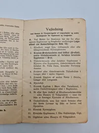 Original dansk soldater bog med omslag for Flyversoldat Karup 1939 med ID disk