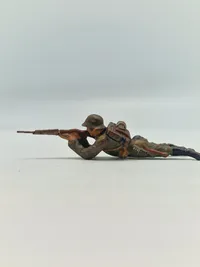 Originale tyske linoliumsfigurer