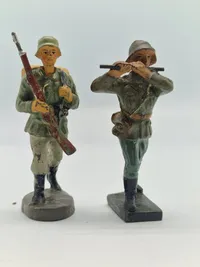 Originale tyske linoliumsfigurer