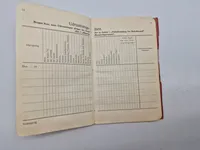 Original dansk soldaterbog Flyversoldat Værløse lejeren 1933