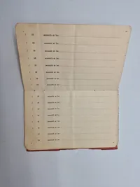 Original dansk soldaterbog Flyversoldat Værløse lejeren 1933