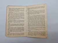 Original dansk soldaterbog Flyversoldat Værløse lejeren 1933