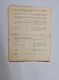 Original dansk soldaterbog Flyversoldat Værløse lejeren 1933
