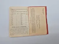 Original dansk soldaterbog Flyversoldat Værløse lejeren 1933