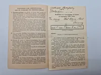 Original dansk soldaterbog Flyversoldat Værløse lejeren 1933