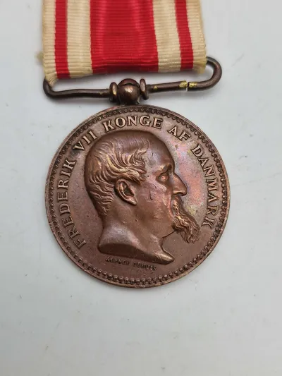 Original krigs deltager medalje 1848-50