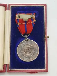 Original King George V’s Police Coronation Medal 1911 - navngivet
