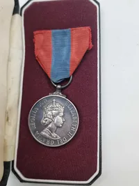 Original Imperial Service Medal - navngivet