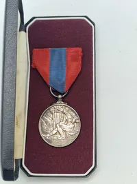Original Imperial Service Medal - navngivet