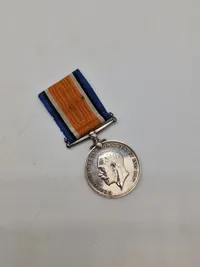 Original British War Medal WW1 - givet til A.H. Hodges Army Vetenarian Corps
