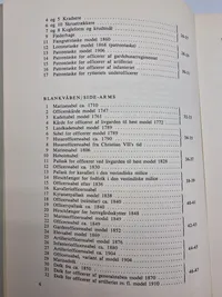 Th Møller - Gamle danske militær våben I-II