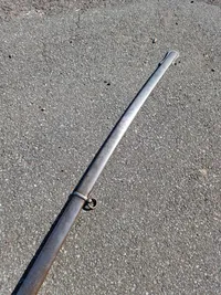 Original Victorian Rifle Volunteers Officers sword in scabbard.