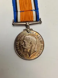 Medaljer Givet til Engelsk Royal Navy sømand WW1, alle med samme navn, sjældent med æsker mm.