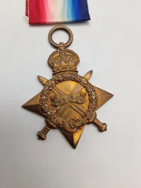 Medaljer Givet til Engelsk Royal Navy sømand WW1, alle med samme navn, sjældent med æsker mm.