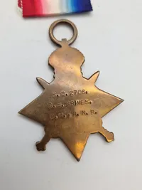 Medaljer Givet til Engelsk Royal Navy sømand WW1, alle med samme navn, sjældent med æsker mm.
