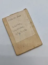 Medaljer Givet til Engelsk Royal Navy sømand WW1, alle med samme navn, sjældent med æsker mm.