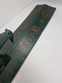 Originalt dansk almue manglebræt fra 1805