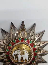Sjældent originalt sæt - Order of the White Elephant  (Knight Grand Cross)  Sterling sølv
