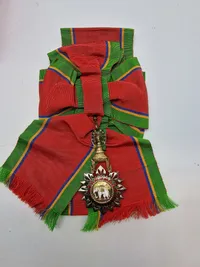 Sjældent originalt sæt - Order of the White Elephant  (Knight Grand Cross)  Sterling sølv