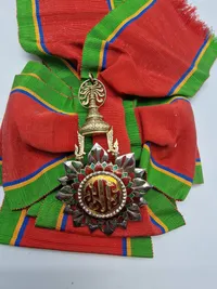 Sjældent originalt sæt - Order of the White Elephant  (Knight Grand Cross)  Sterling sølv