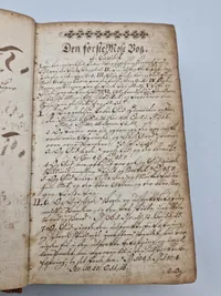 Original 1700 tals bibel fra 1744