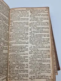 Original 1700 tals bibel fra 1744