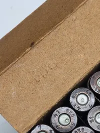 Original æske 9 mm patroner - tyske ww2, deaktiveret