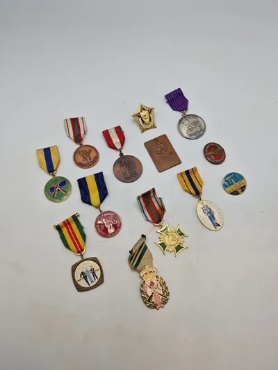 Samling medaljer