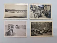 Originale fotos af Tyske soldater WW2 på motorcykler