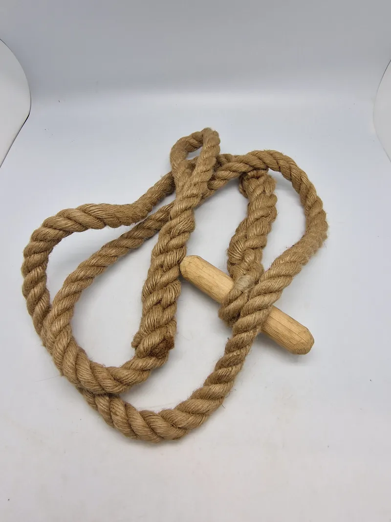 Originalt Corde Toggle Rope English WW2 Original 39-45 GB US Paratrooper Commando