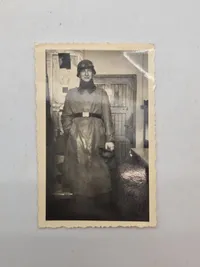 Originale fotos af Tyske soldater WW2 med motorcykler