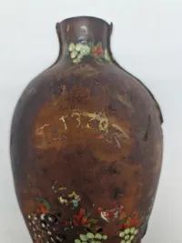 lædder fra Dansk  feltflase 1852