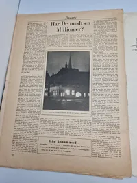 Sjælden Dansk nazistisk blad Daggry 1945