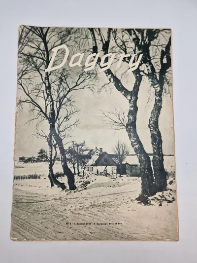 Sjælden Dansk nazistisk blad Daggry 1945