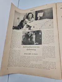 Sjælden Dansk nazistisk blad Daggry 1945