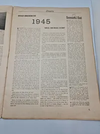 Sjælden Dansk nazistisk blad Daggry 1945