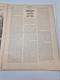 Sjælden Dansk nazistisk blad Daggry 1945