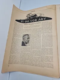 Sjælden Dansk nazistisk blad Daggry 1945