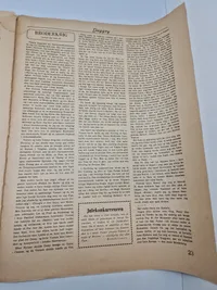 Sjælden Dansk nazistisk blad Daggry 1945