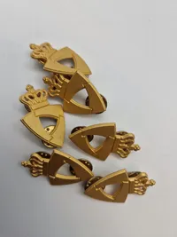 Stor samling Danske regiments mærker