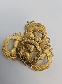Stor samling Danske regiments mærker