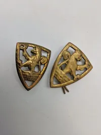 Stor samling Danske regiments mærker