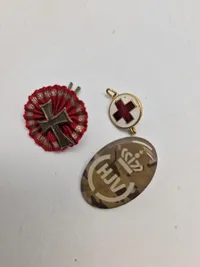 Stor samling Danske regiments mærker